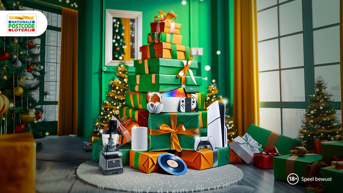Win de Postcode Loterij Prijs van de Dag én een Radio 10 Kerstpakket!