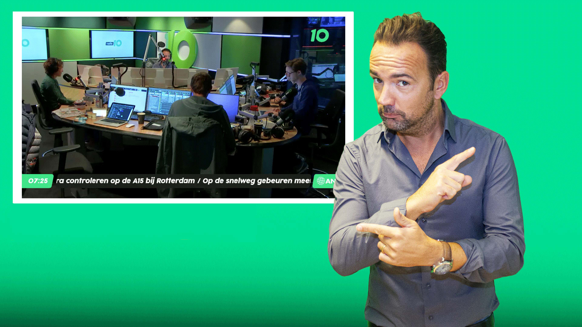 Ekdom in de Morgen met Tolk Gebarentaal