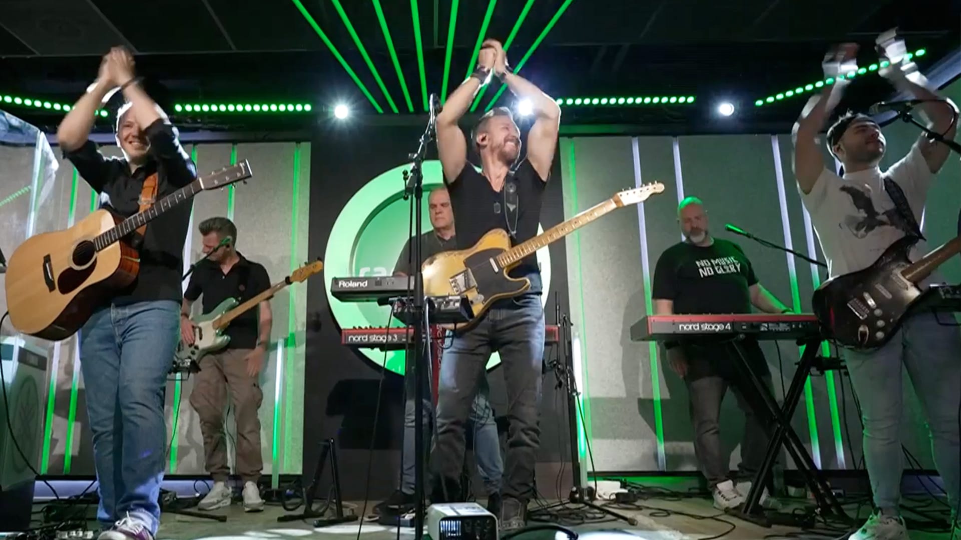 Genieten! Brucified live in de studio met ijzersterke Bruce Springsteen-covers