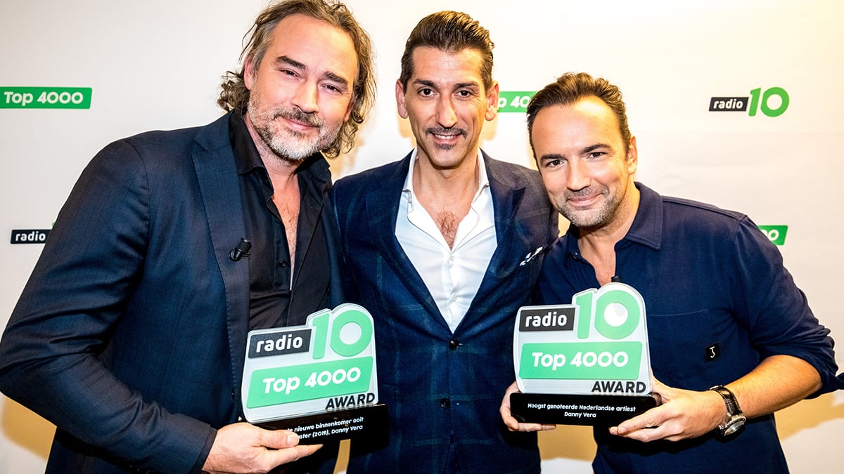 Danny Vera wint twee Top 4000 Awards