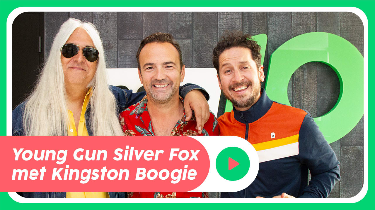 Young Gun Silver Fox met Kingston Boogie bij Radio 10