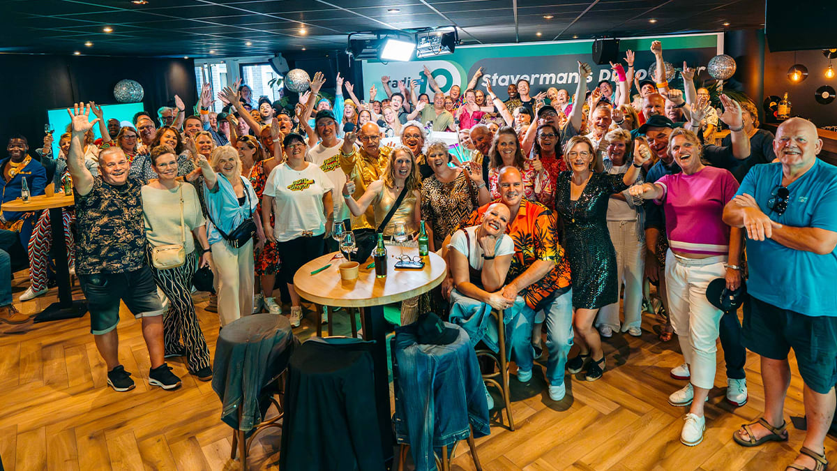 Dit was de eerste editie van Stavermans Disco Dinner!