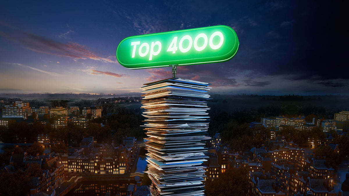 Dit is de Top 4000: bekijk de lijst van 2024!