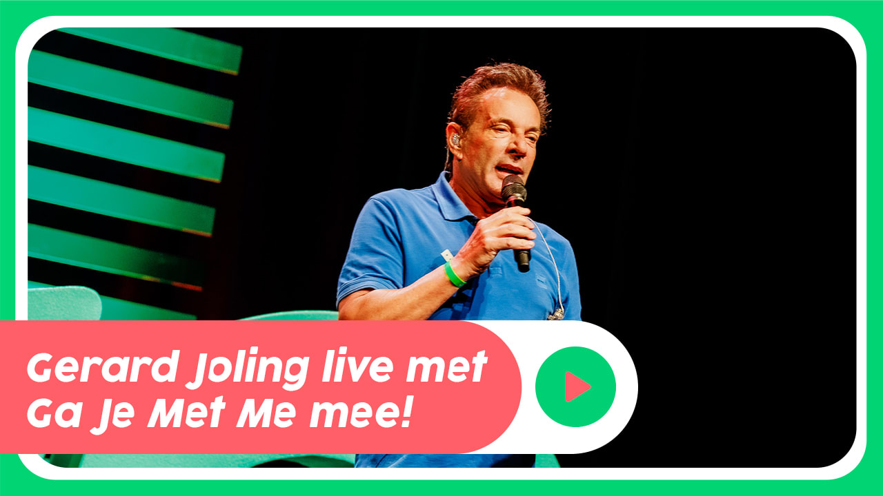 Gerard Joling live met Ga Je Met Me Mee