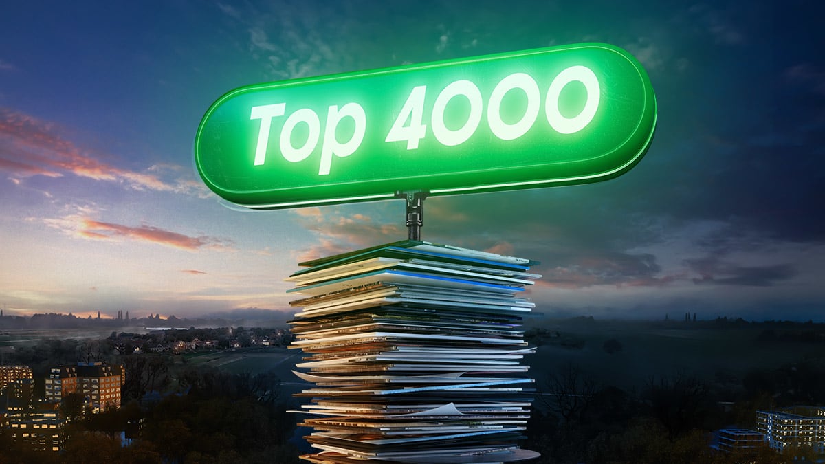 Top 4000: bekijk de lijst van 2022! 🤩