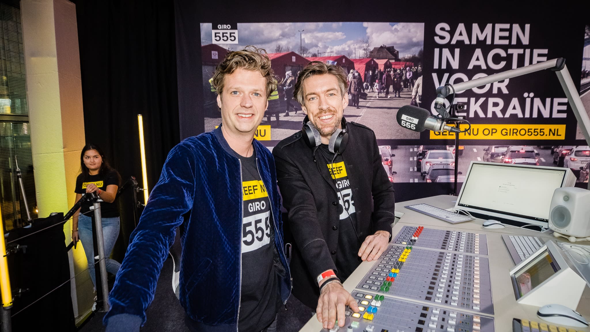 De eerste woorden van Mattie en Wietze tijdens Radio555