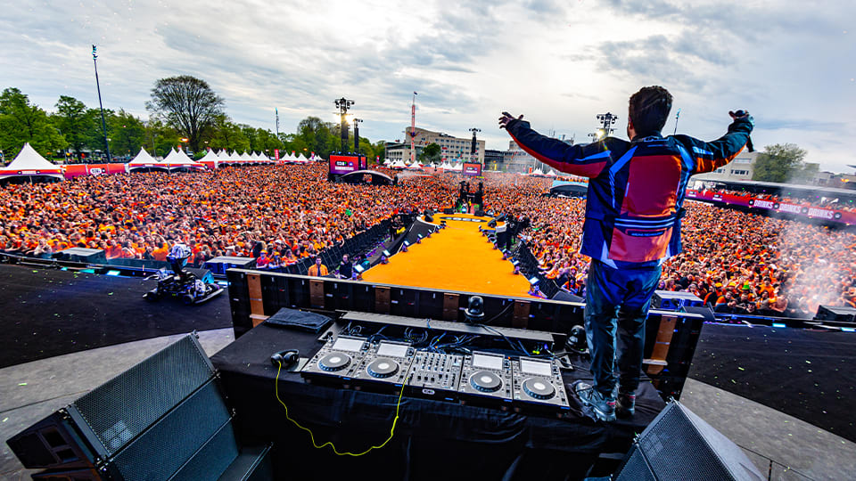 Alok op 538 Koningsdag 2024