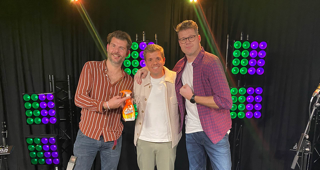 Jaap Reesema doet Grijs live in De Coen en Sander Show!