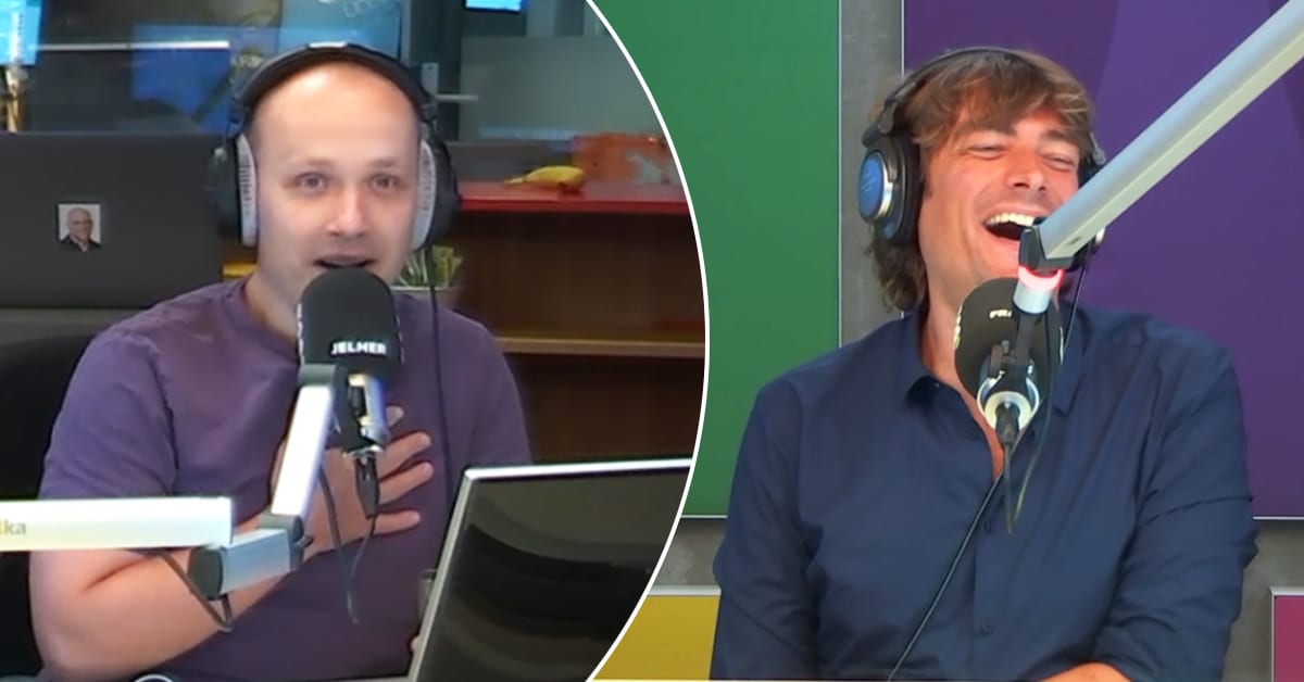 LOL! Frank live door 'zwangere vriendin' gebeld