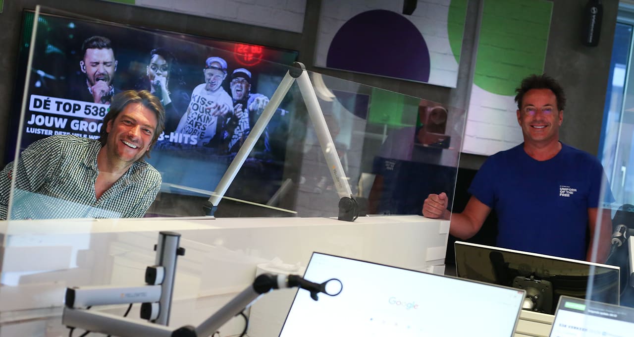 Gieren met Gerard Joling in de 538-studio!