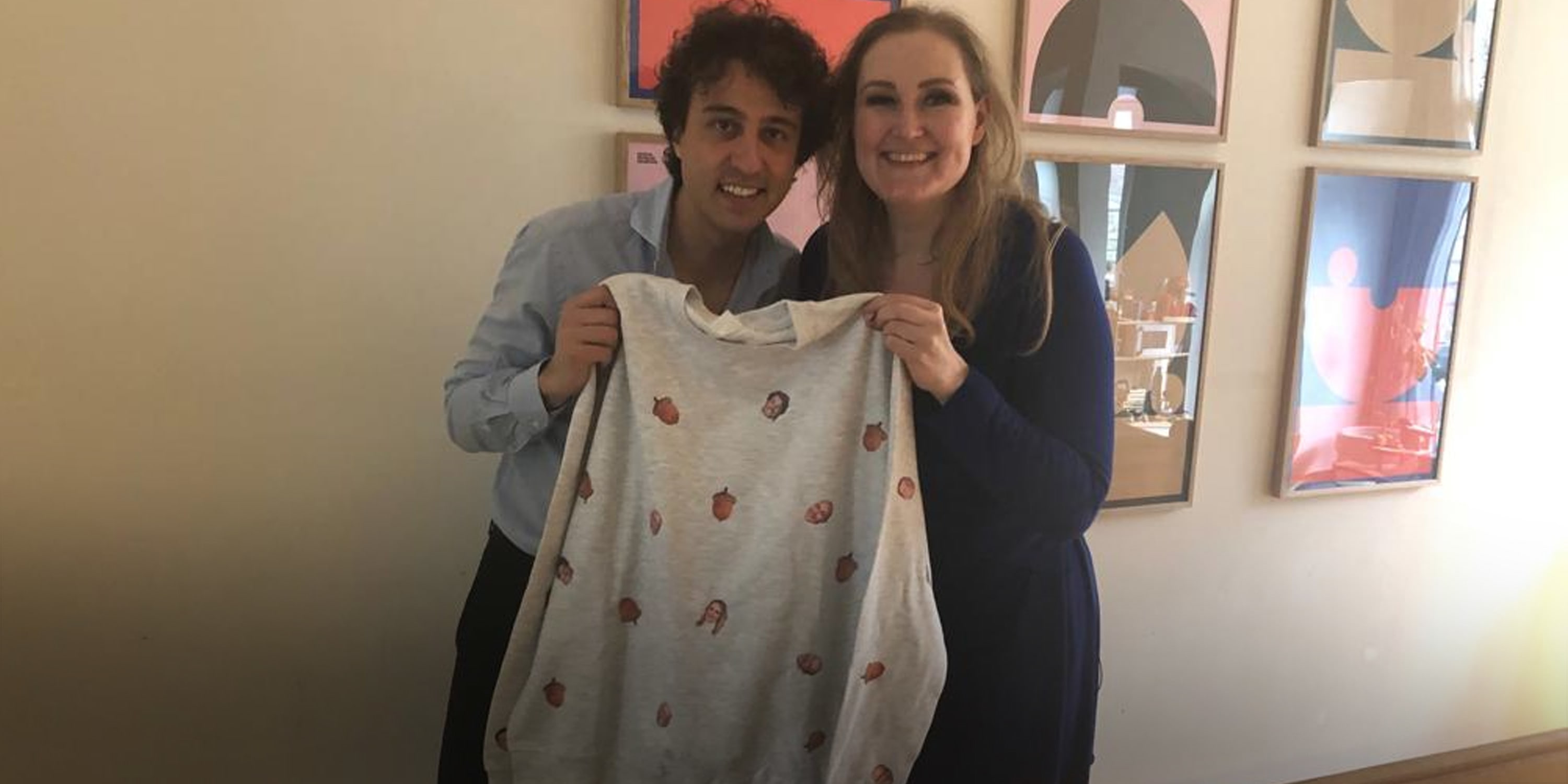 Hannelore verrast Jesse Klaver met nieuwe pyjama