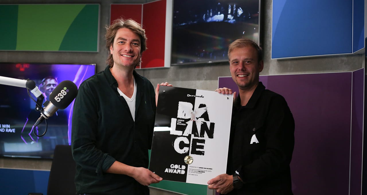 Armin sidekick bij De 538 Ochtendshow met Frank!