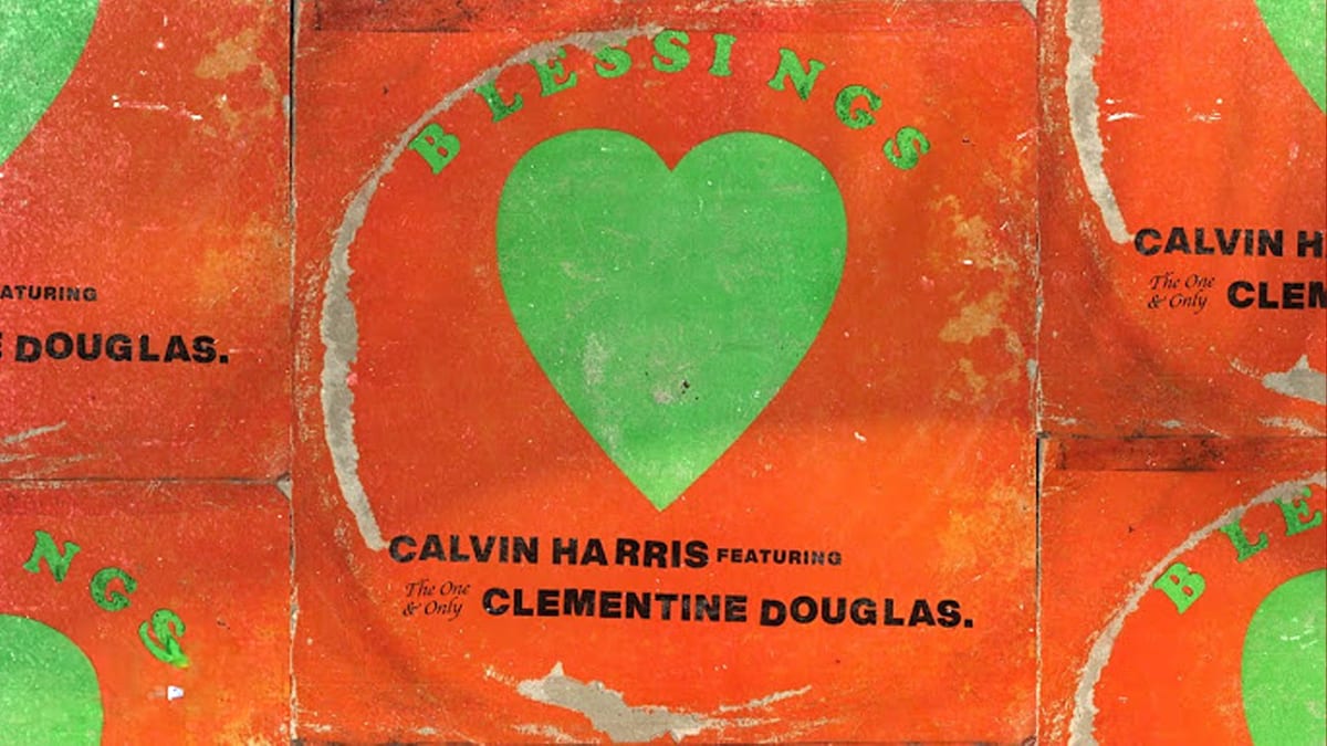 Calvin Harris & Clementine Douglas pakken de Dance Smash met Blessings! 🕺