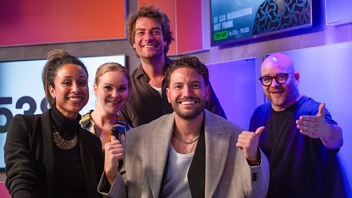 Rolf Sanchez primeurt zijn nieuwe single in De 538 Middagshow: Un Chance 