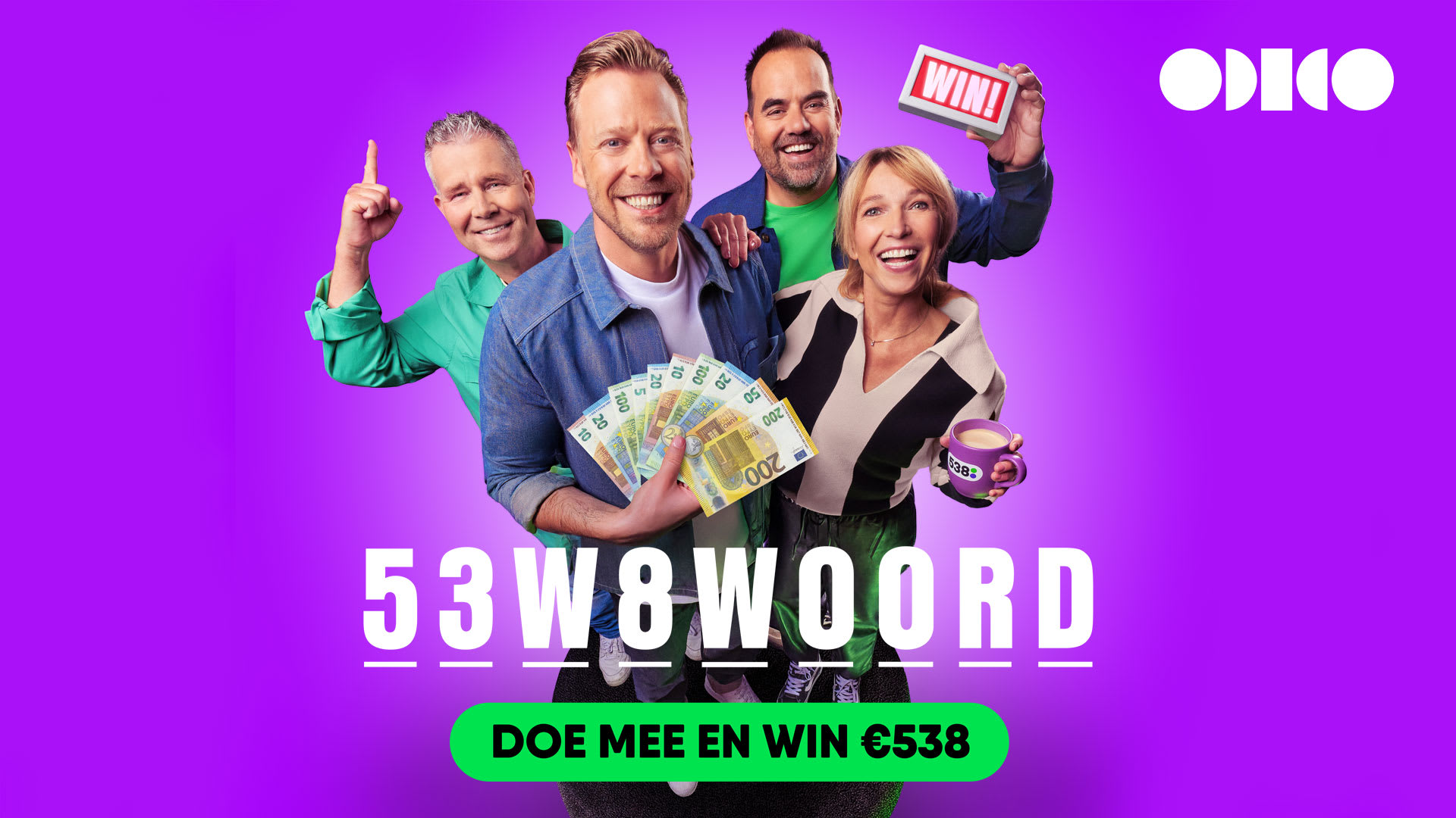 Kraak het wachtwoord en win € 538,- én het Odido Prijzenslagpakket! 😍🔓