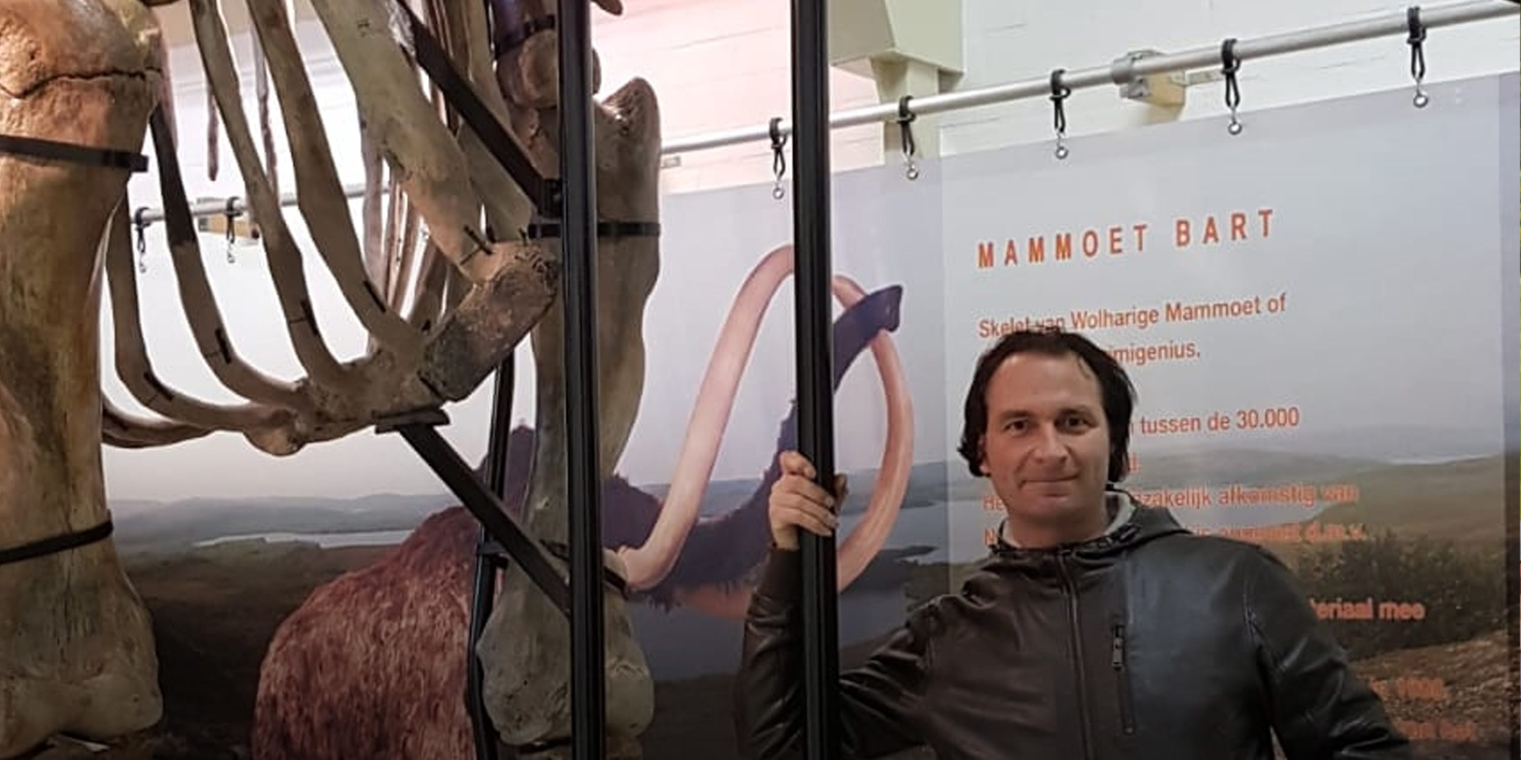 Bart Schenning bouwde grootste mammoet ter wereld