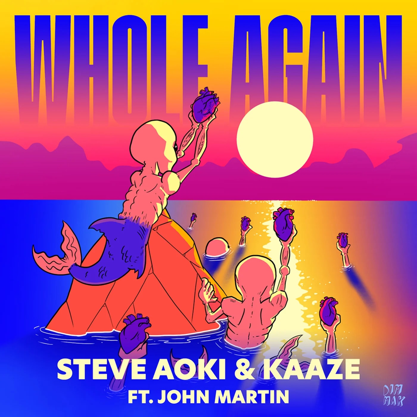 GEMAAKT: STEVE AOKI & KAAZE FT. JOHN MARTIN - WHOLE AGAIN