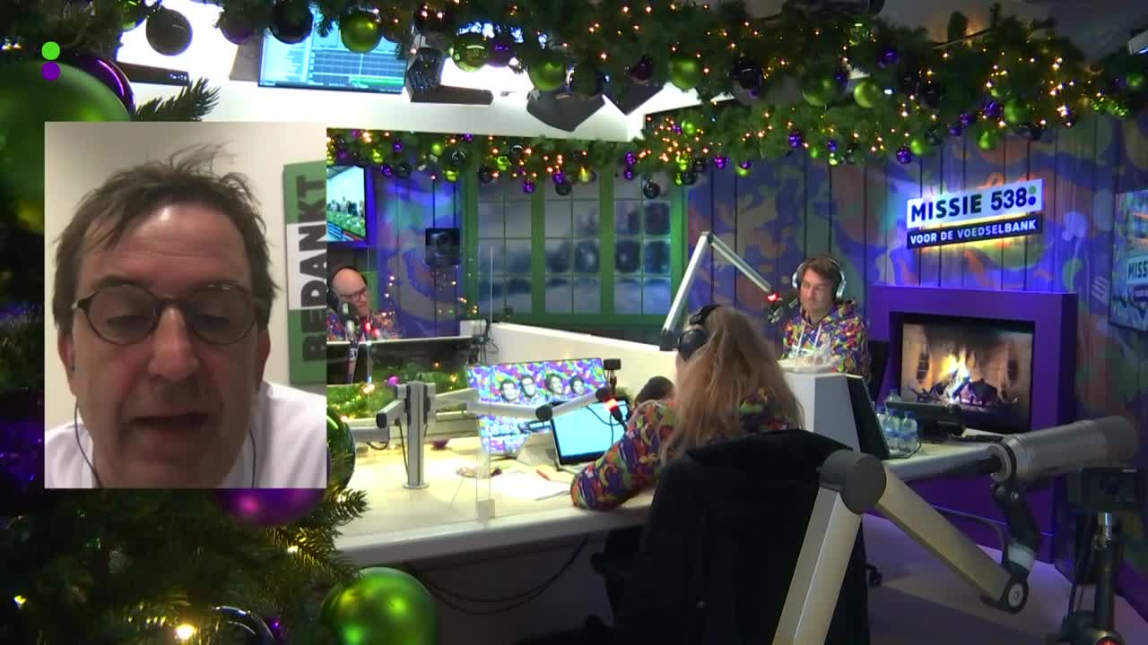 Bellen met Diederik Gommers tijdens Missie 538