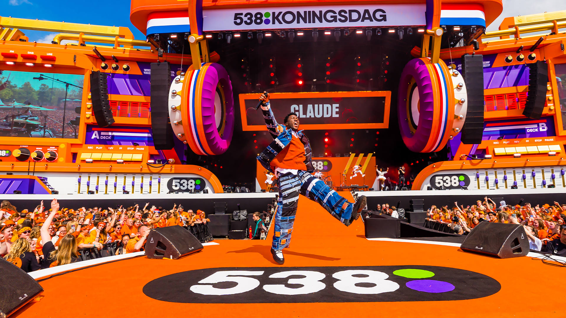 Claude straalt op 538 Koningsdag 2025!
