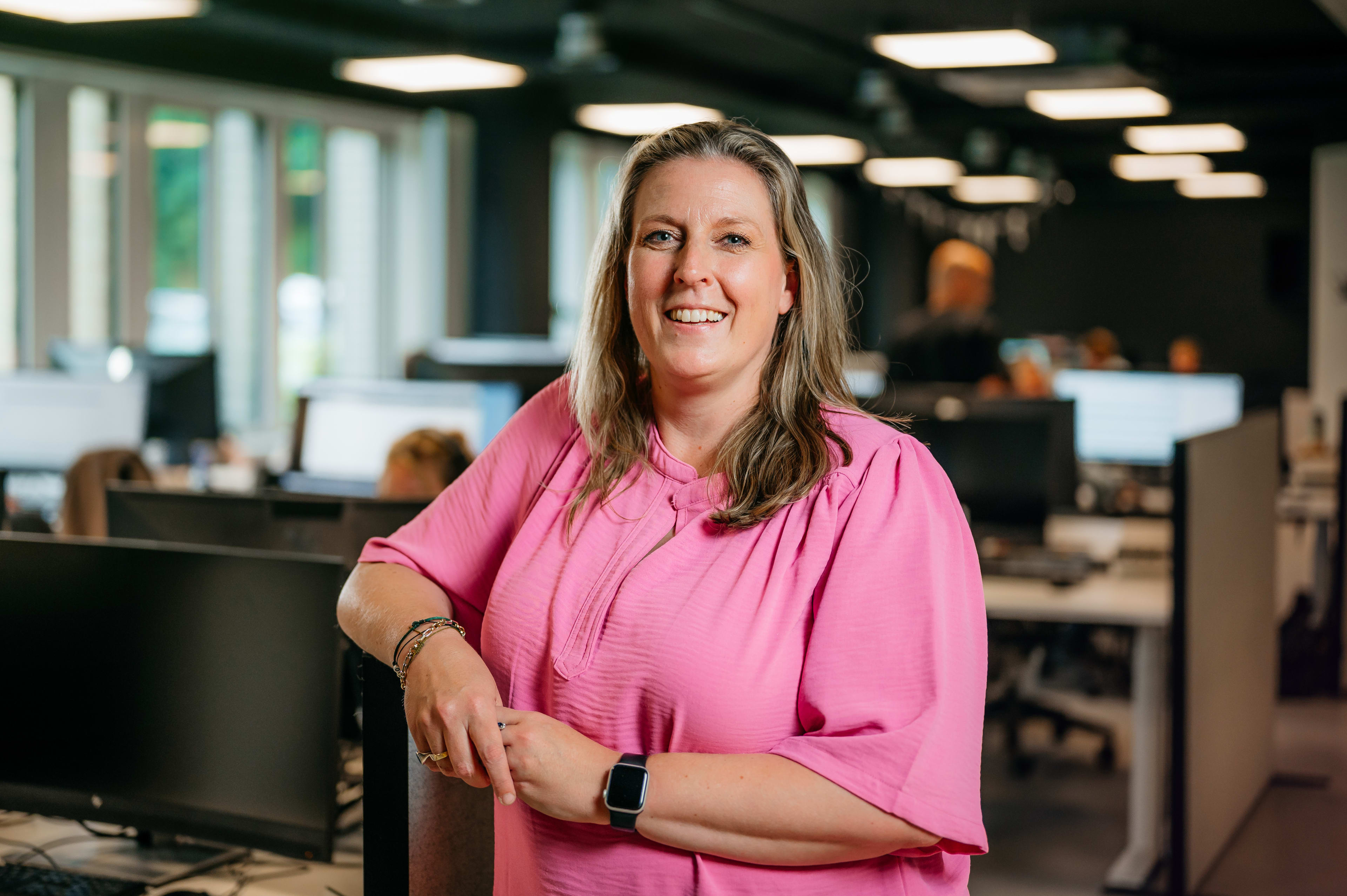 Ontmoet Daniëlle, zakelijk manager.