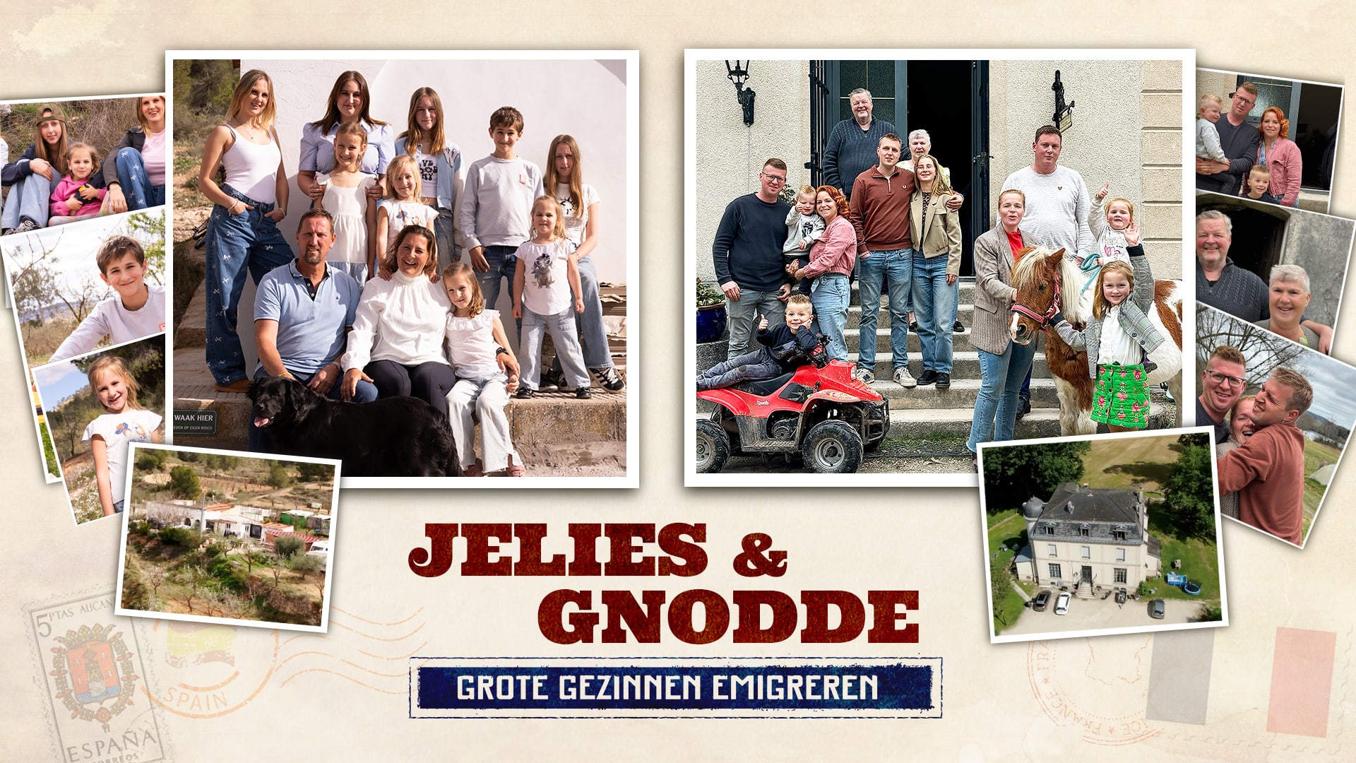 SBS6 volgt gezinnen in nieuwe realityserie Jelies & Gnodde: Grote Gezinnen Emigreren.