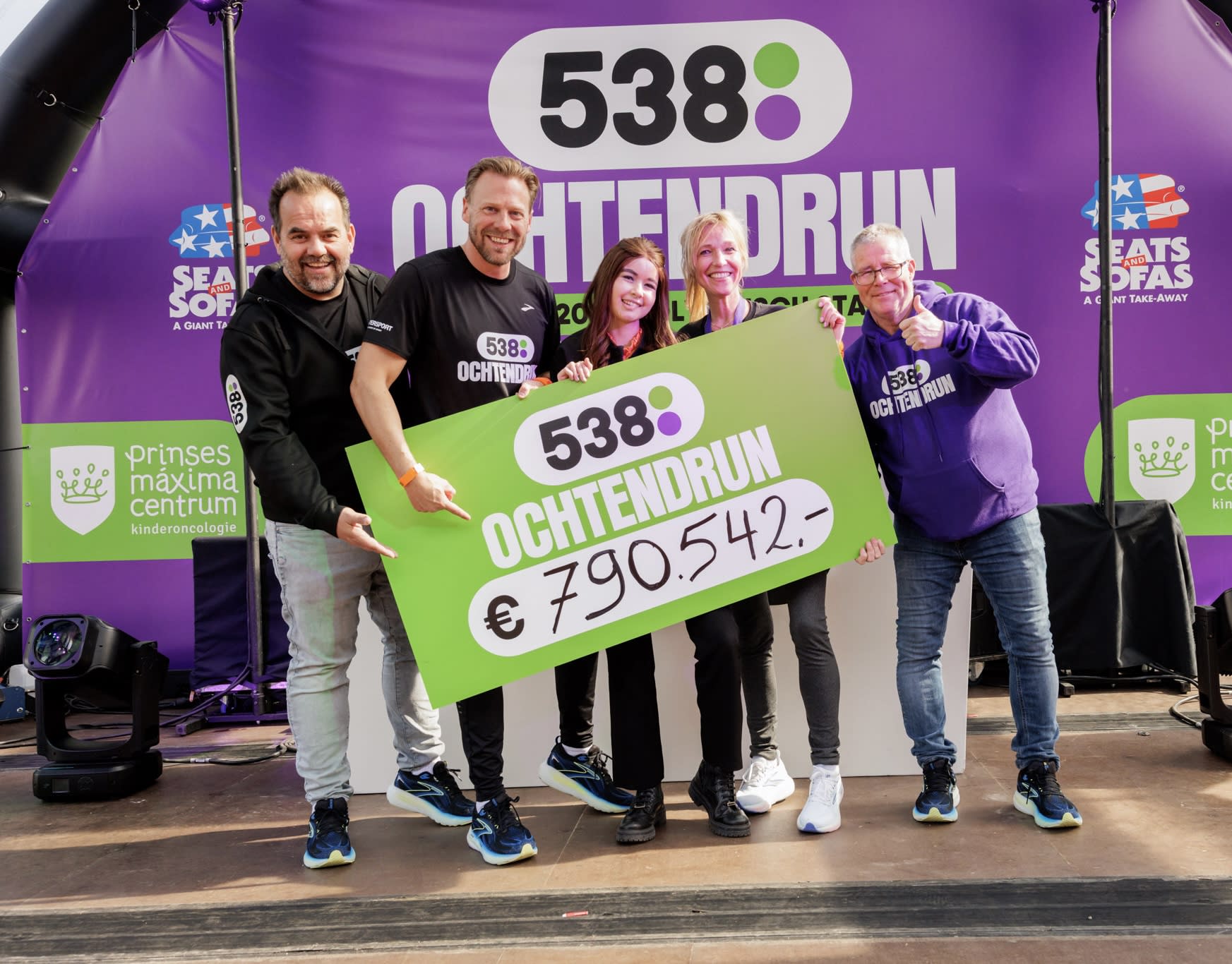 Een toekomst zonder kinderkanker: De 538 Ochtendrun 2025.