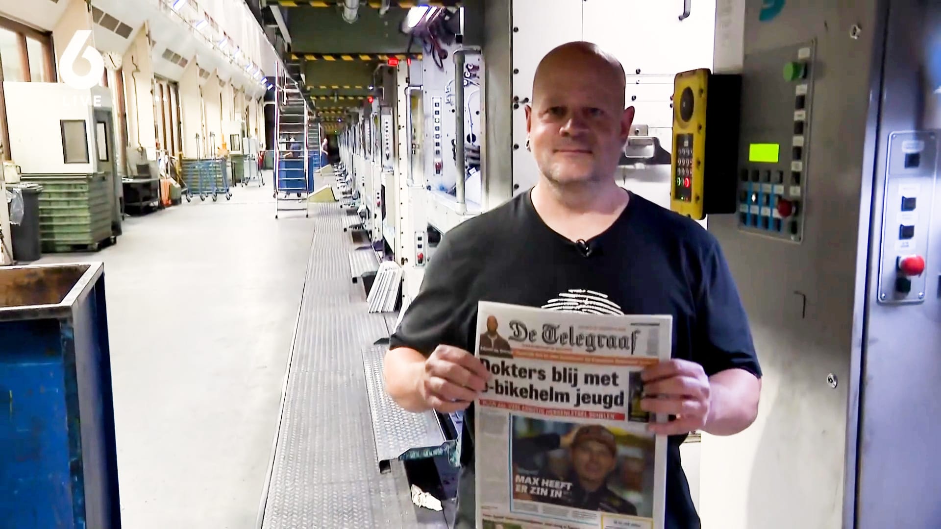 Telegraaf sluit deuren van drukkerij: 'Dit was mijn tweede thuis'