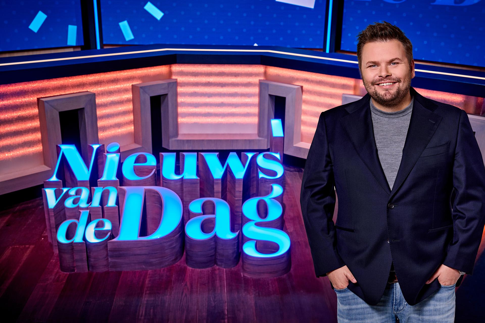 Thomas van Groningen nieuwe vaste presentator Nieuws van de Dag