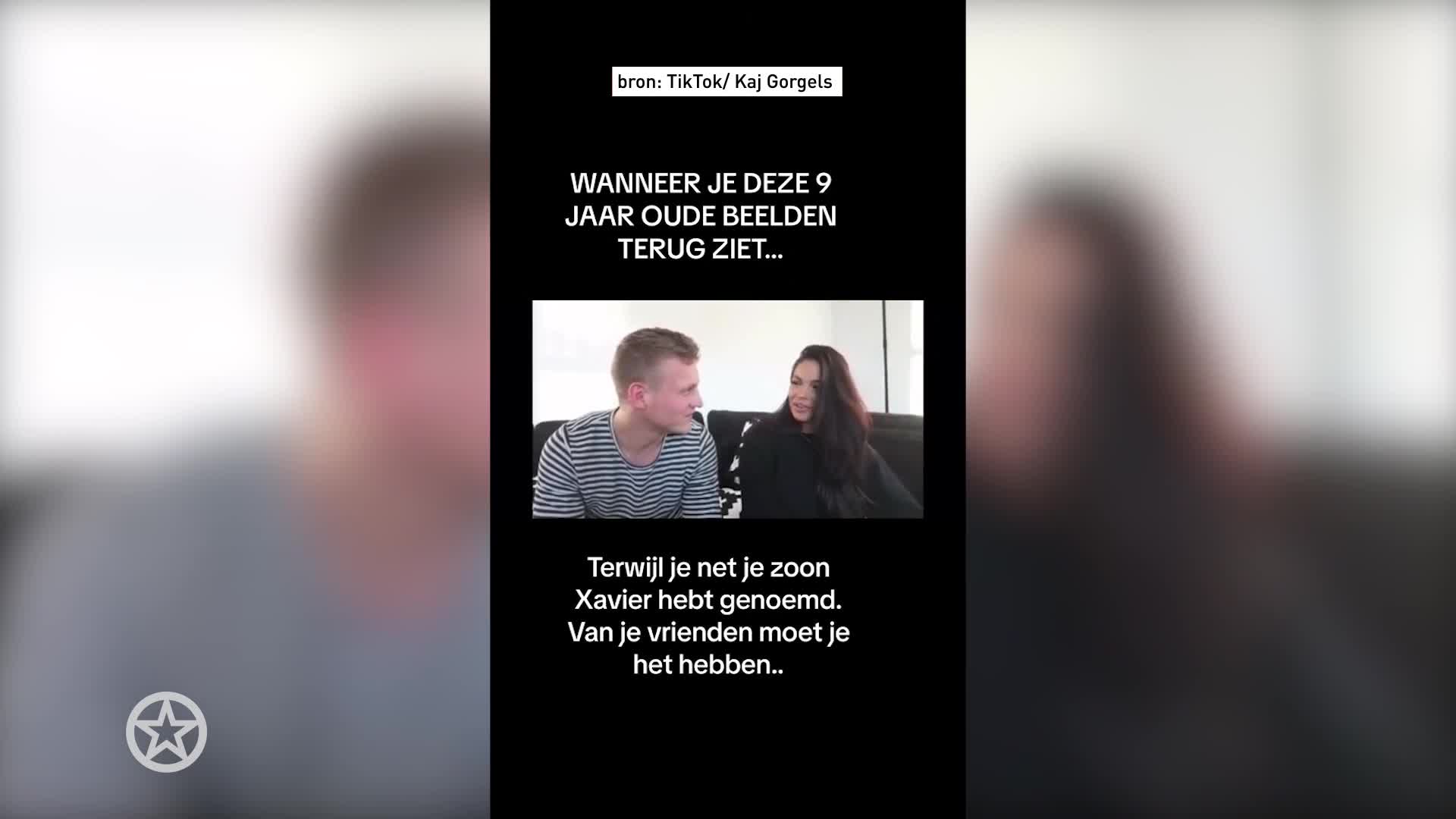 Monica Geuze lacht Kaj uit om naam van zijn zoontje