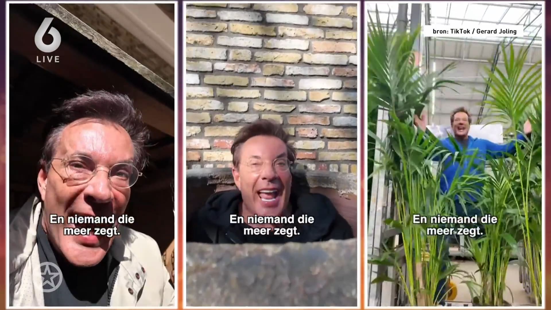 Gerard Joling een hit op TikTok