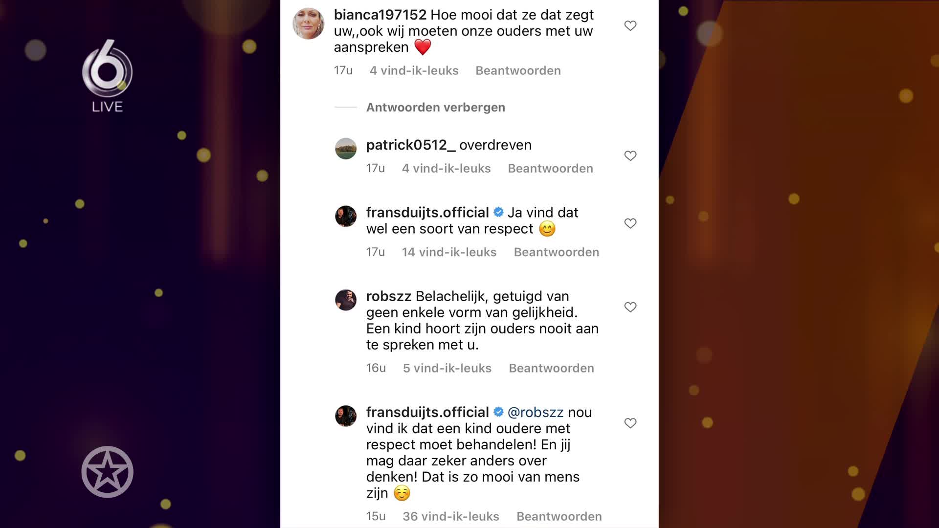 Frans Duijts zorgt voor een felle discussie