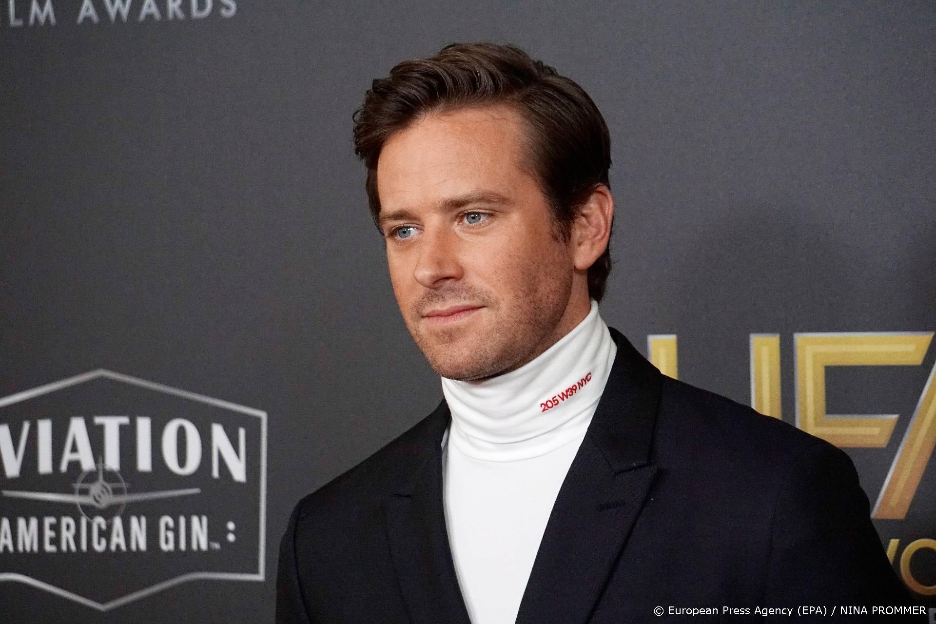 'Armie Hammer ook weg uit The Godfather-dramaserie'