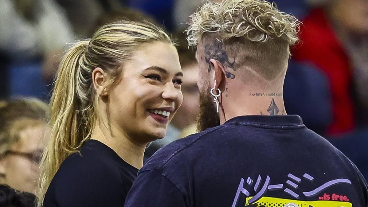Feestelijke dag voor Jutta Leerdam en Jake Paul
