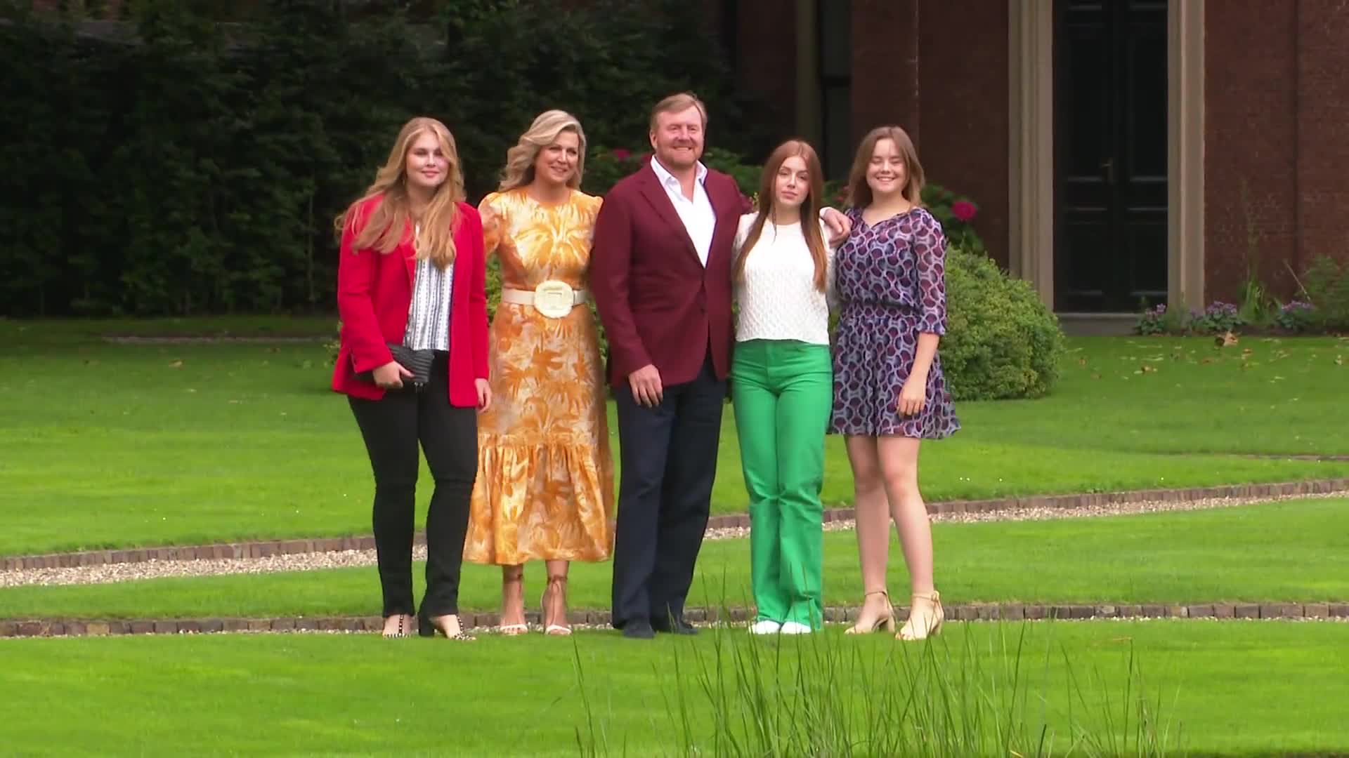 Oranjes stralen bij zomerfotosessie