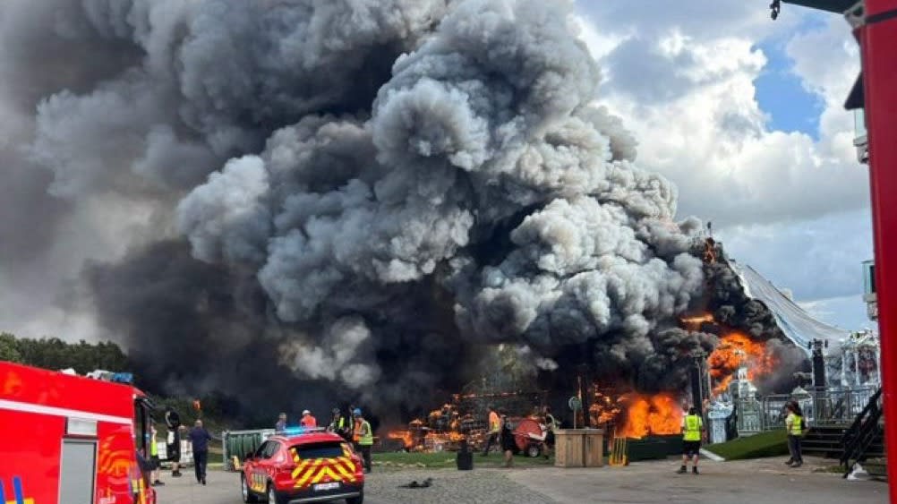 Grote brand verwoest hoofdpodium Tomorrowland
