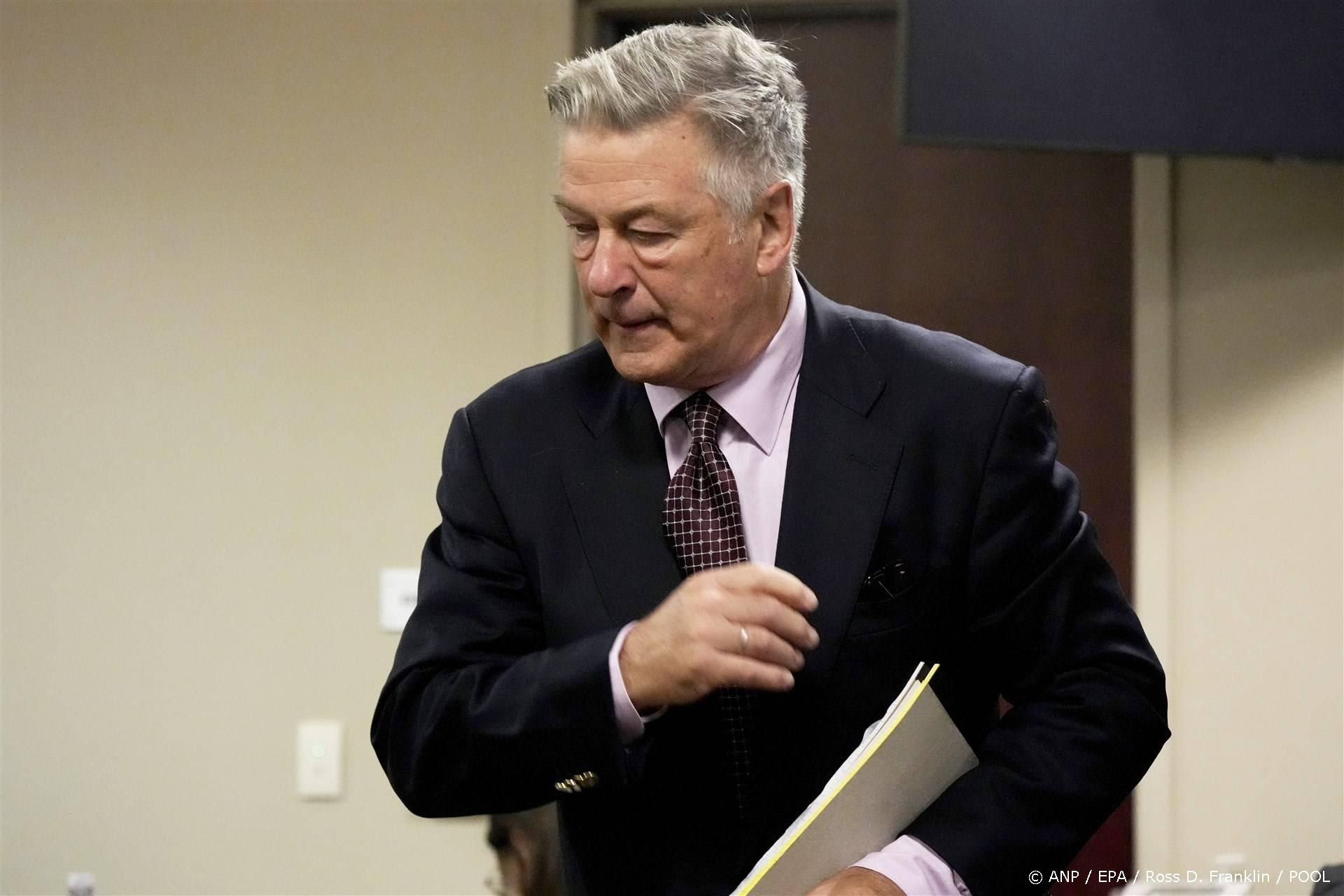 Dit is de laatste update rondom 'schietzaak' Alec Baldwin