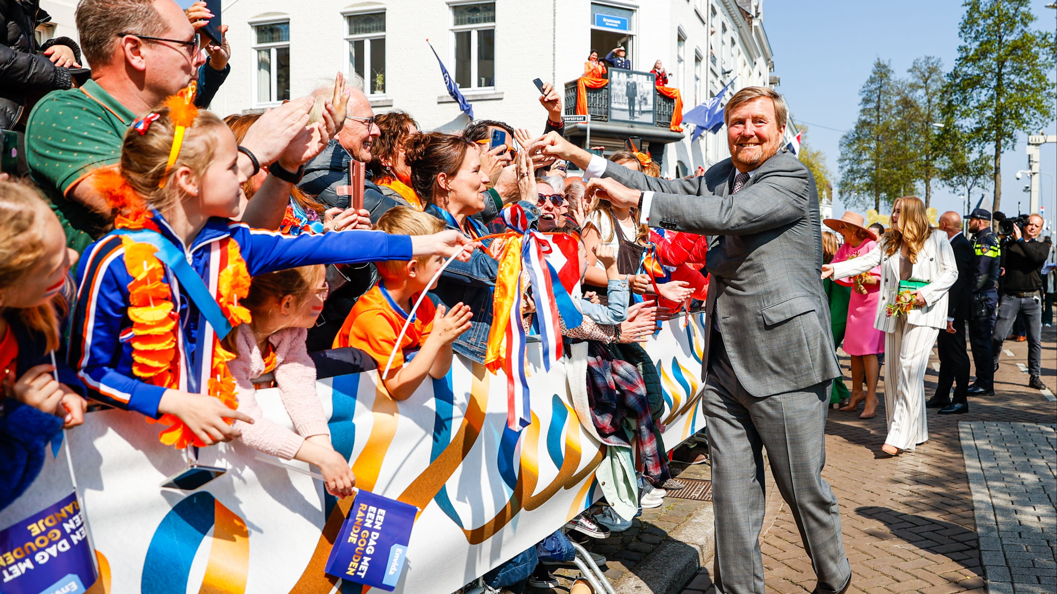 Dit zegt de koning over Poetin op Koningsdag