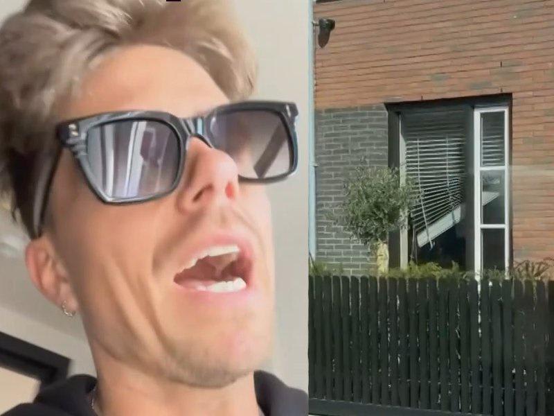 André Hazes schrikt van wat hij aantreft bij thuiskomst