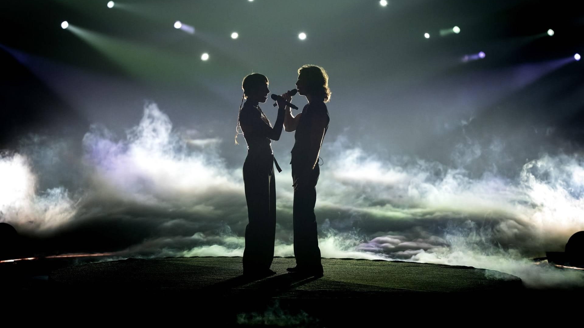 Zo weinig punten kregen Mia Nicolai en Dion Cooper in eerste halve finale