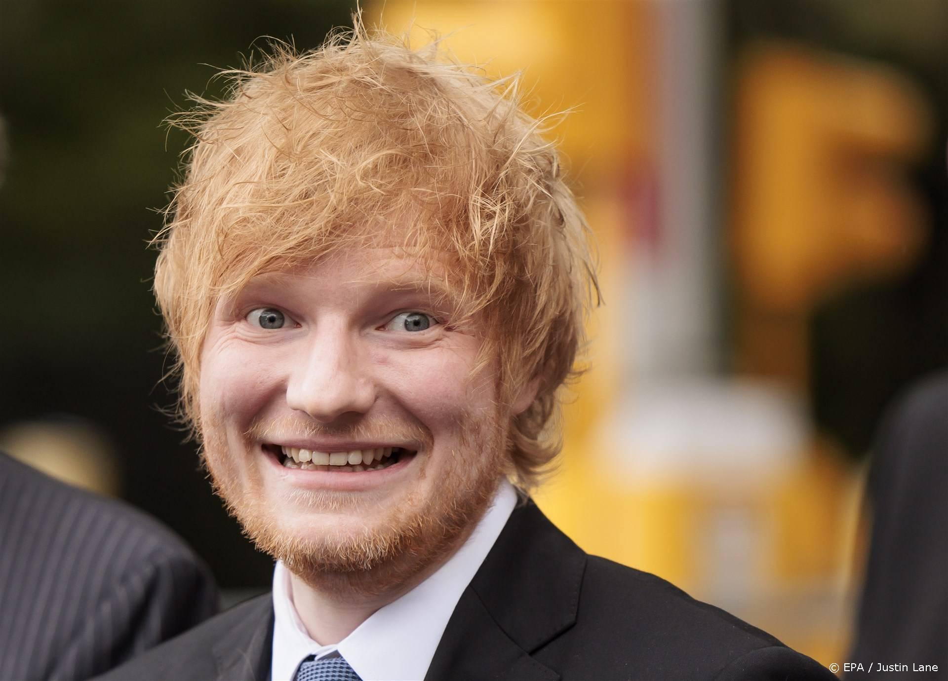 Ed Sheeran is 'uiteraard heel blij' na winnen plagiaatzaak