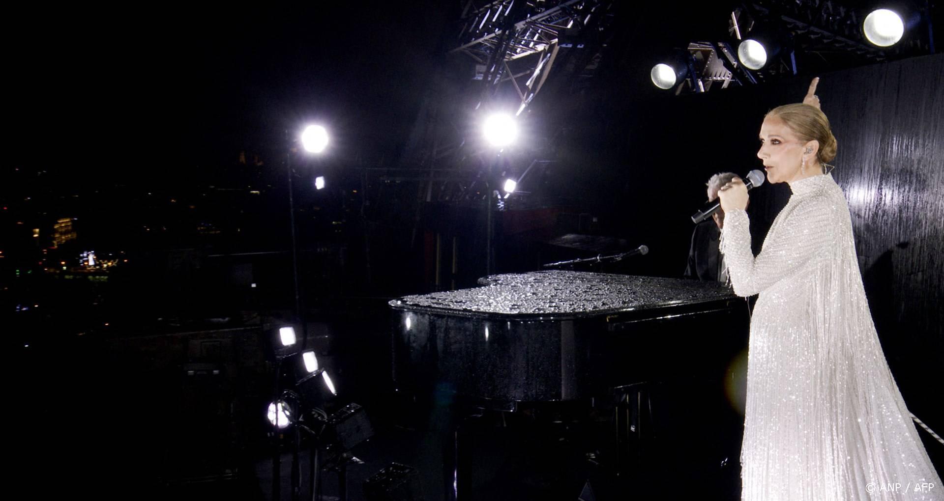 Céline Dion emotioneel: 'Mijn hart is bij jullie'