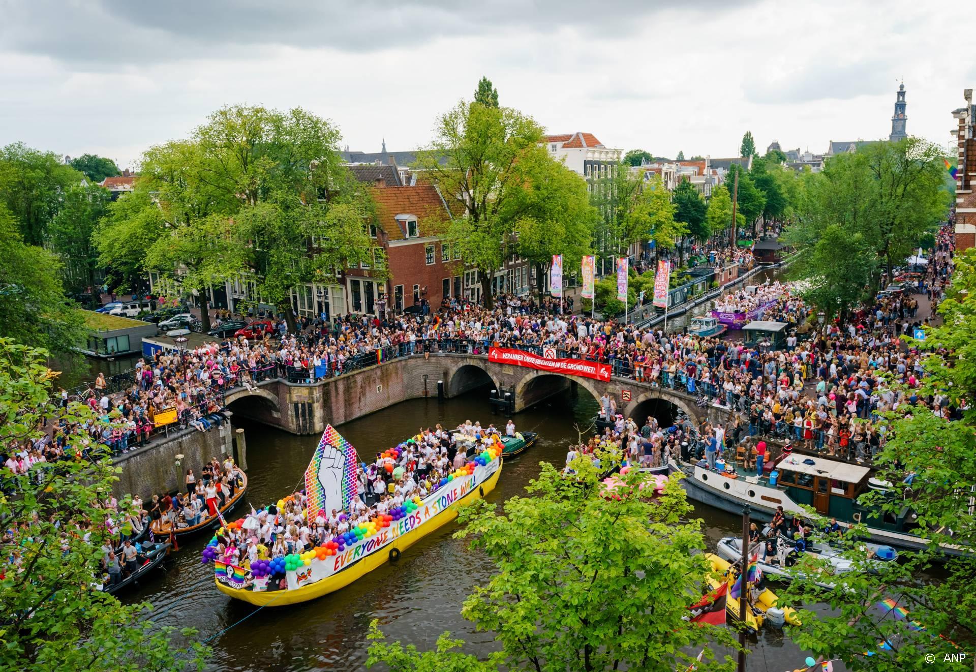 Pride Amsterdam weer negen dagen MET botenparade