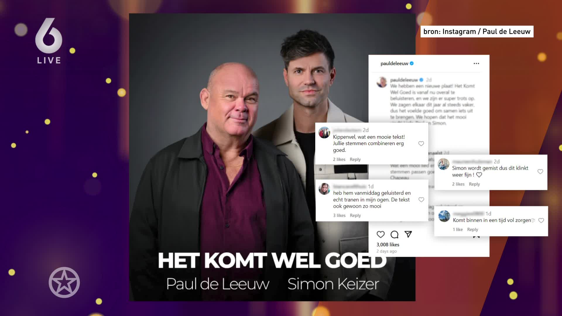 Simon Keizer reageert op geruchten relatieproblemen