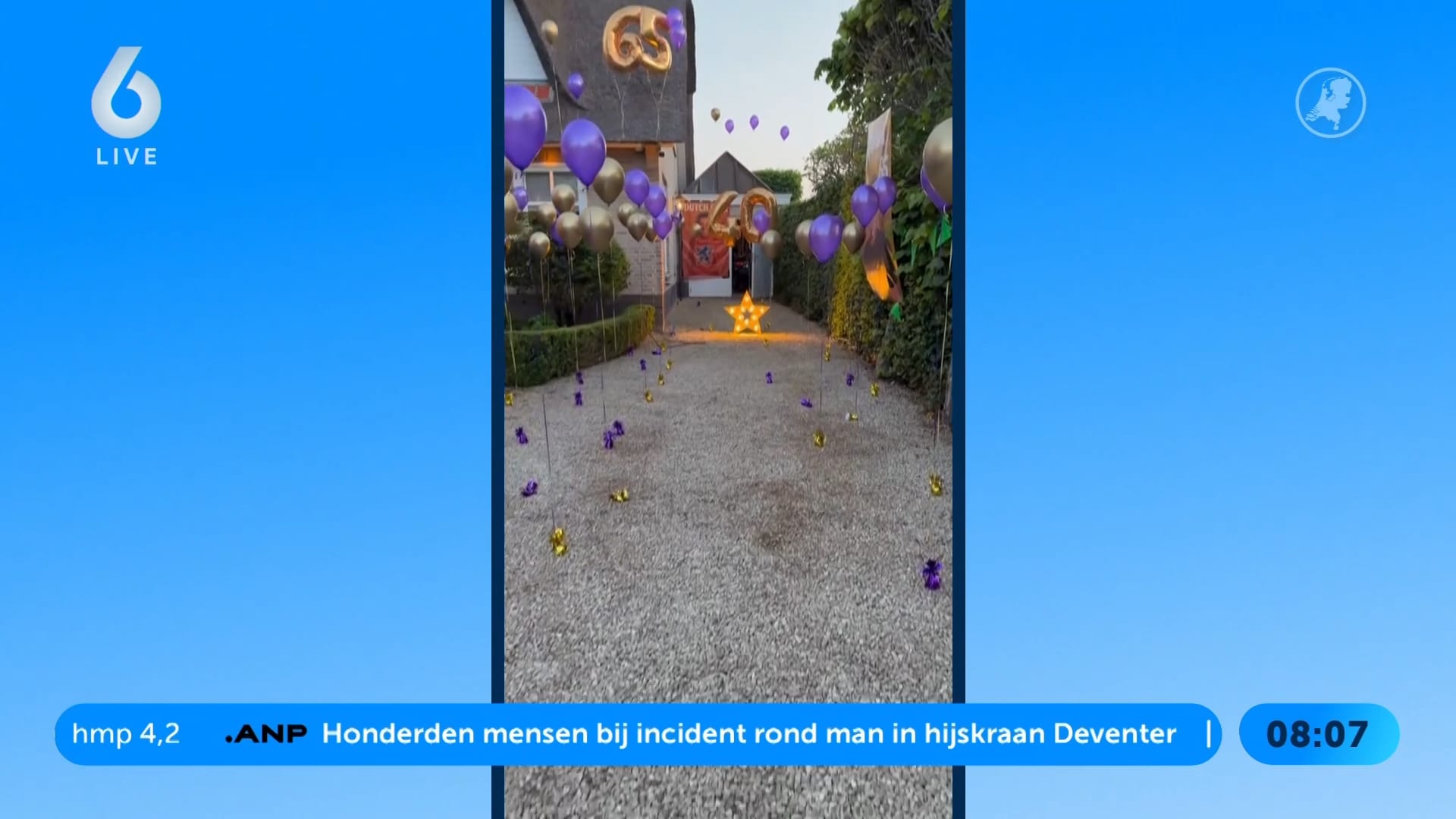 Gerard Joling viert 65e verjaardag
