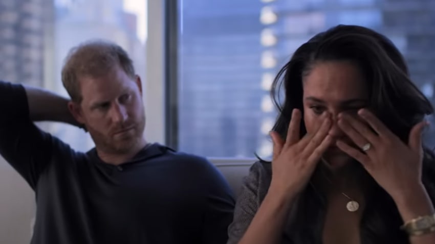 Harry en Meghan voor het eerst op rode loper na heftige trailers Netflixdocu