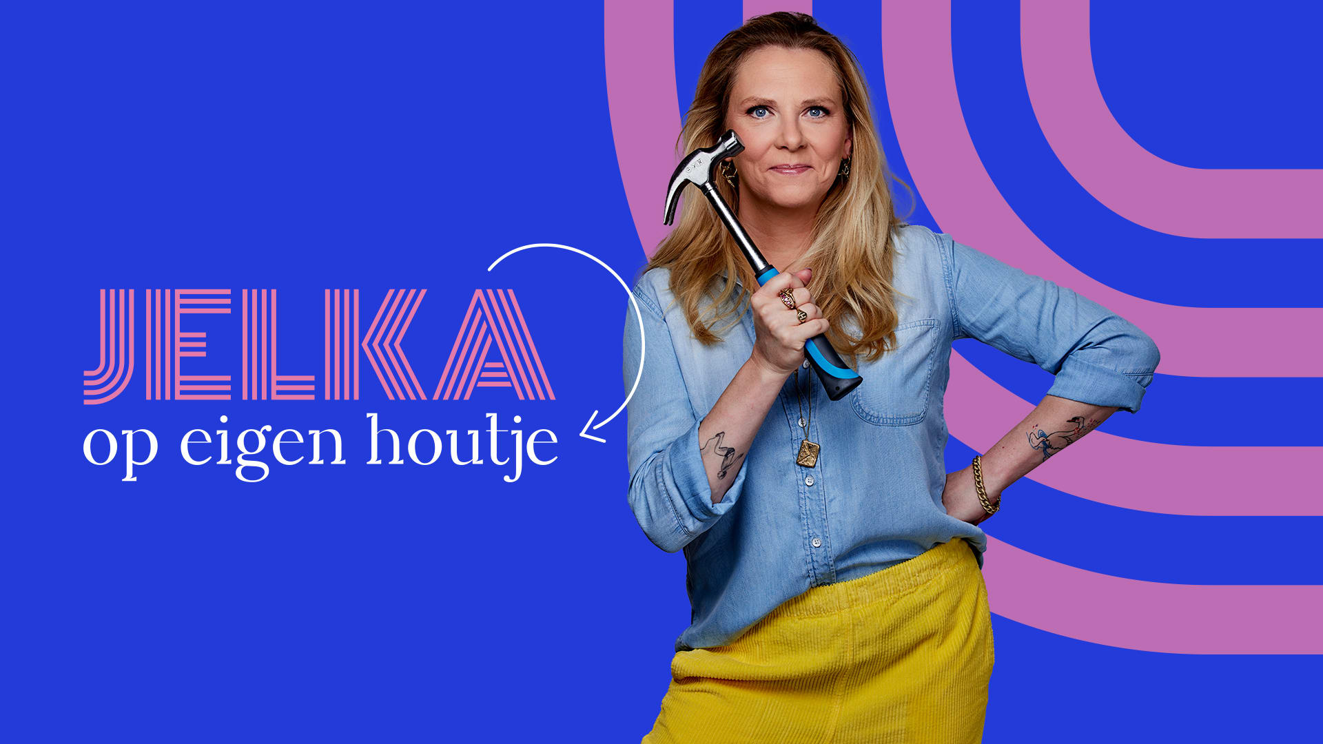 Jelka van Houten timmert aan de weg met real life make-over programma