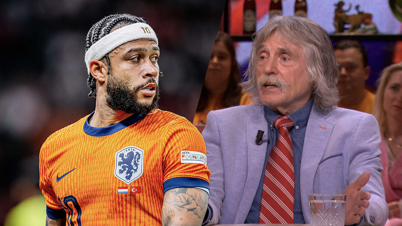 Johan snapt niets van beschermde status Memphis Depay: 'Met zijn rare haarband!'