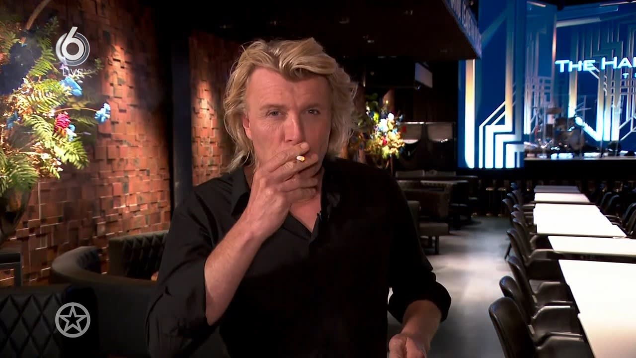 Hans Klok tóch niet gestopt met roken