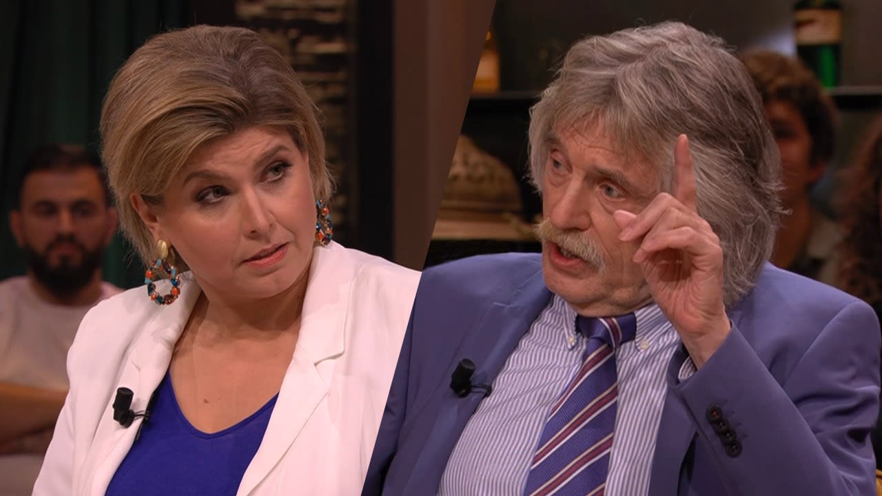 Angela de Jong over clash met Johan Derksen: 'Kookte van binnen'