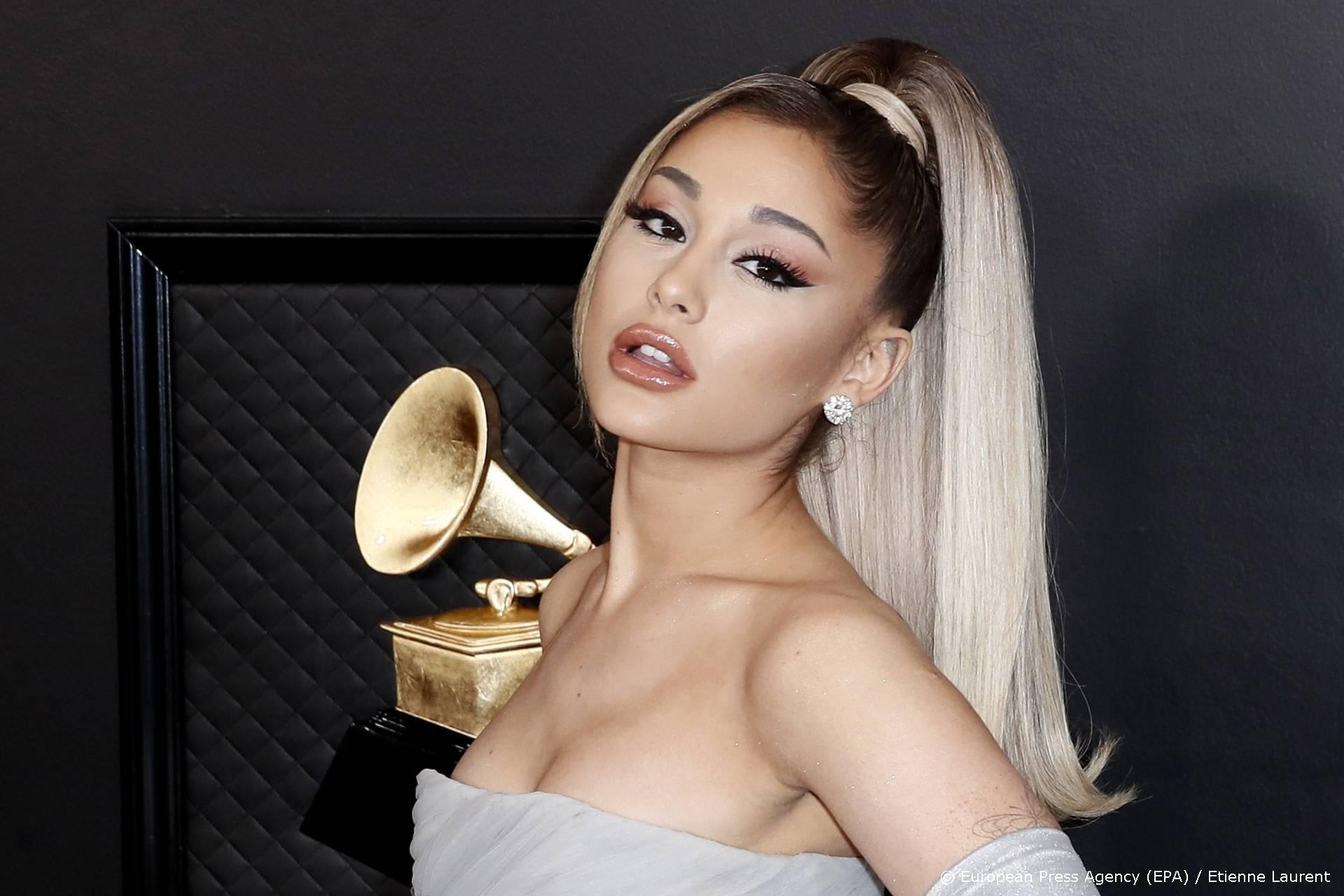 Ariana Grande deelt trouwfoto's 